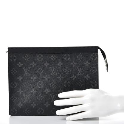 Louis Vuitton Monogram Eclipse Pochette Voyage MM 2 of 2