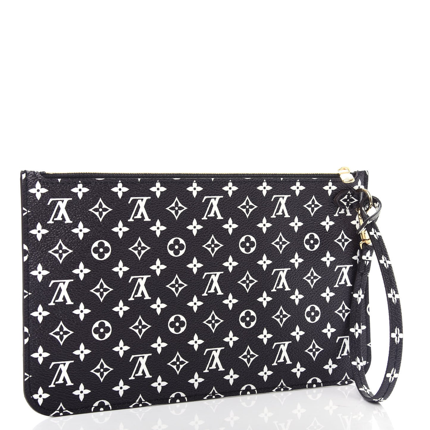 Monogram Giant Jungle Neverfull MM GM Pochette Black