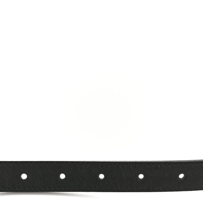 Gucci Calfskin Double G 20mm Belt 90 36 Black 3 of 6