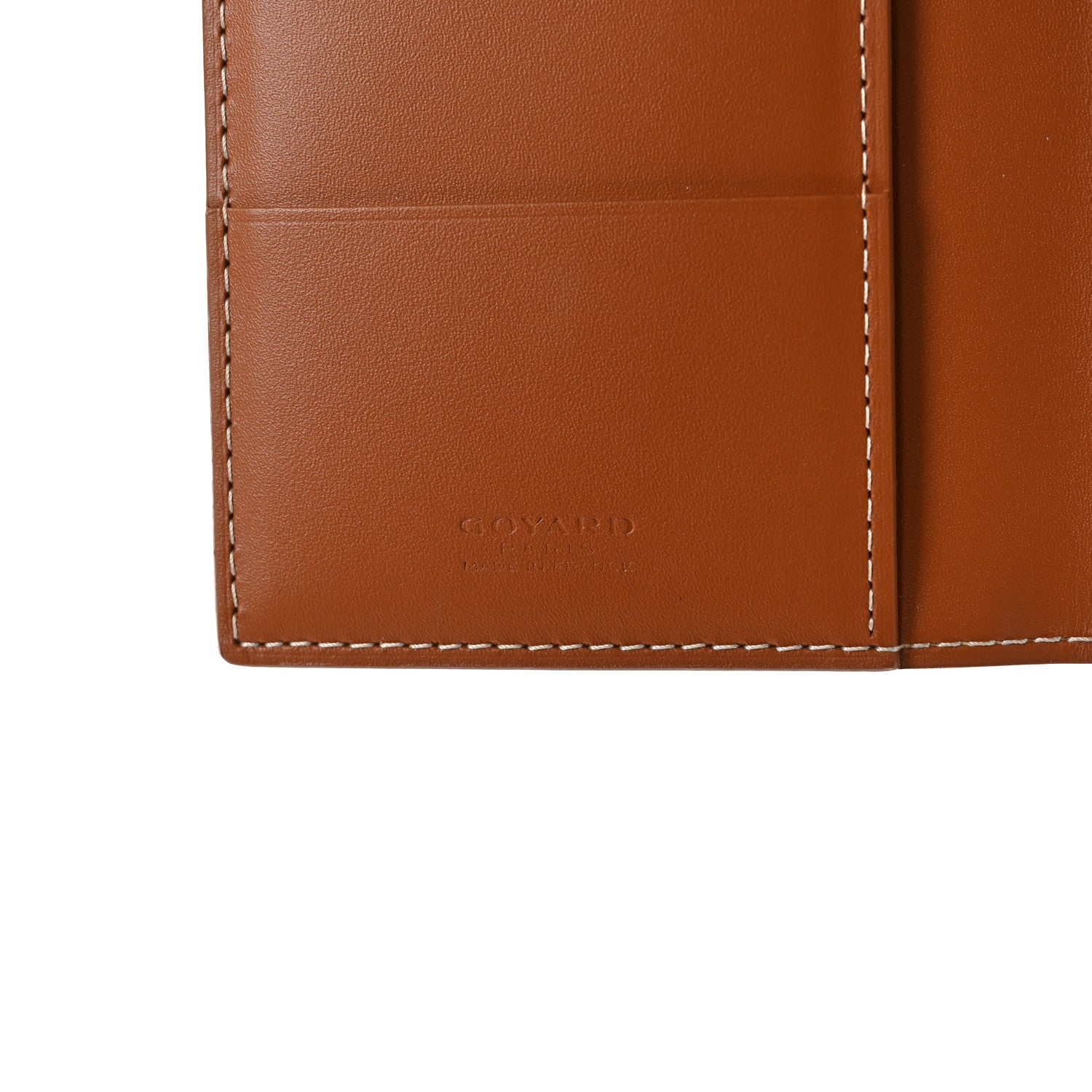 Goyard Goyardine Grenelle Passport Wallet Black Gold 6 of 6