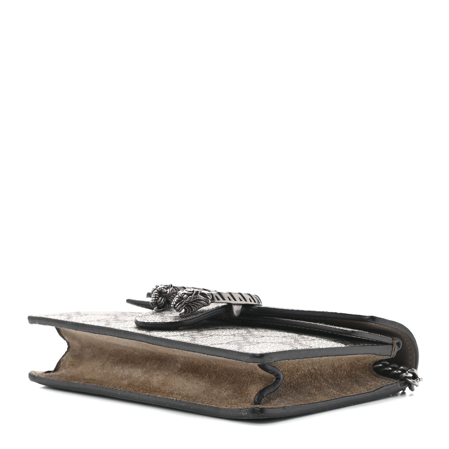 GG Supreme Monogram Super Mini Dionysus Shoulder Bag Taupe