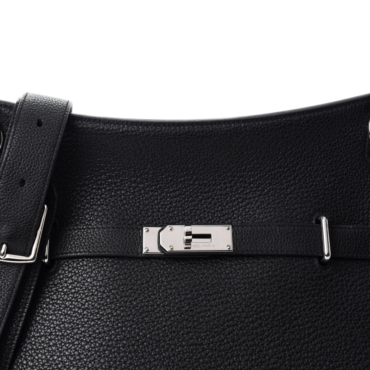 Hermes Taurillon Clemence Jypsiere 37 Black 12 of 12