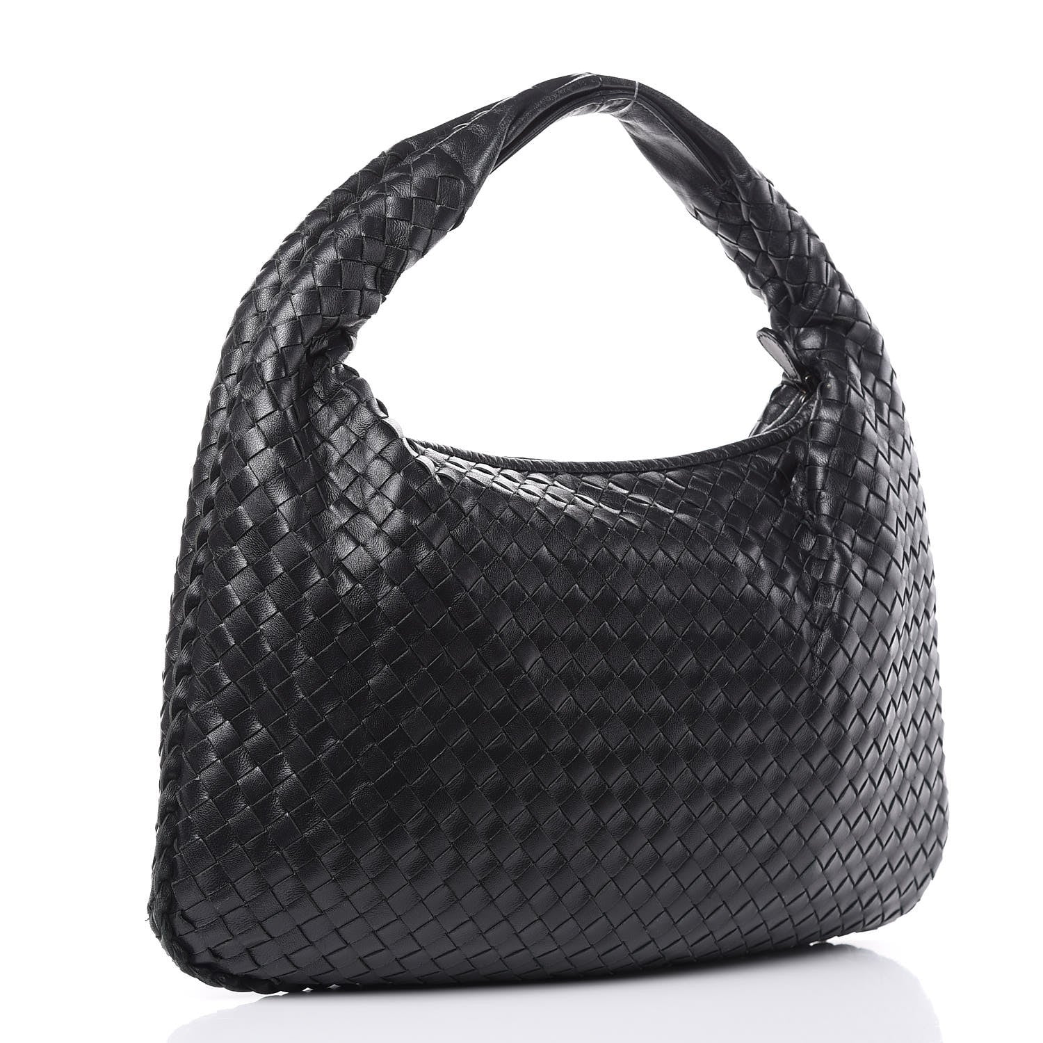 Bottega Veneta Nappa Intrecciato Small Veneta Hobo Black 3 of 14