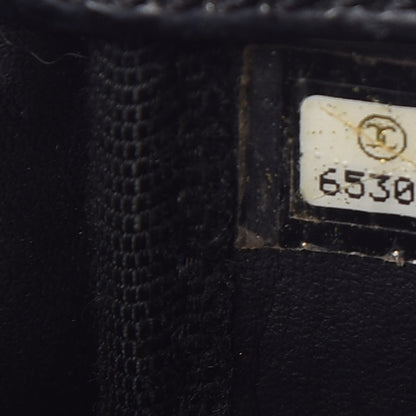 Chanel Patent Perforated CC Tote Black 8 of 16