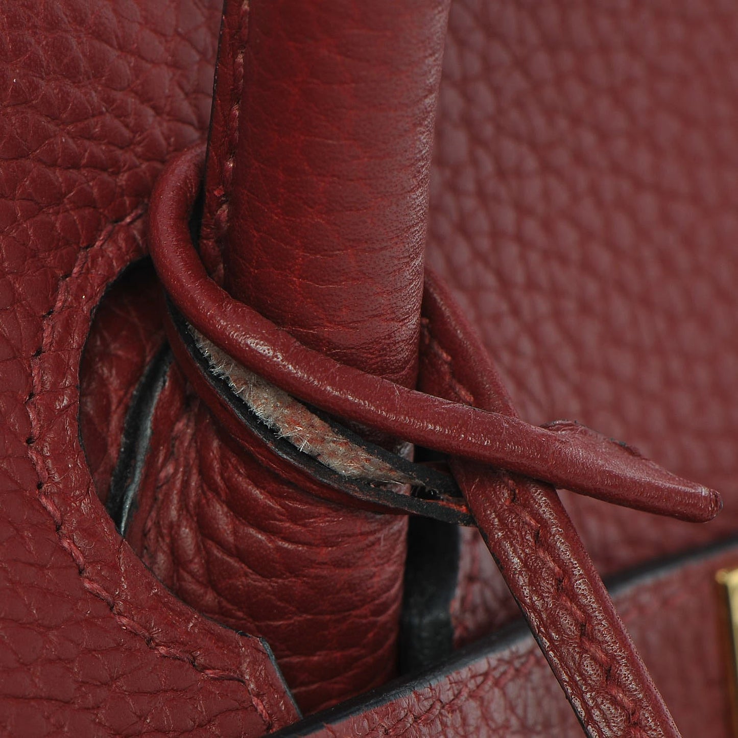 Taurillon Clemence JPG Birkin 42 Rouge H