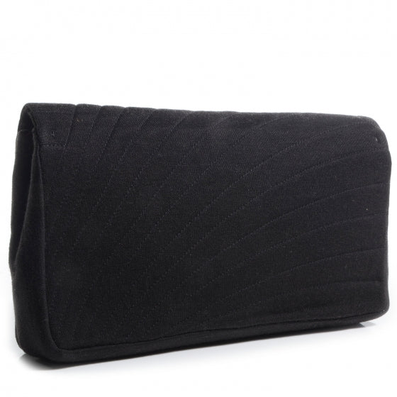 Jersey Clutch Black