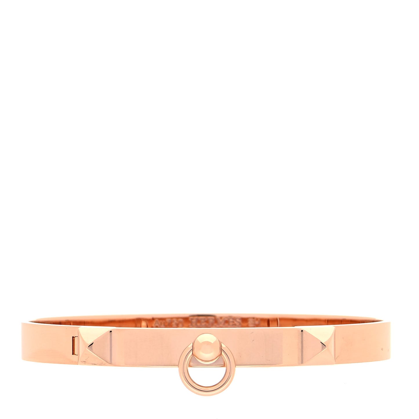 18K Rose Gold PM Collier De Chien Bracelet SH
