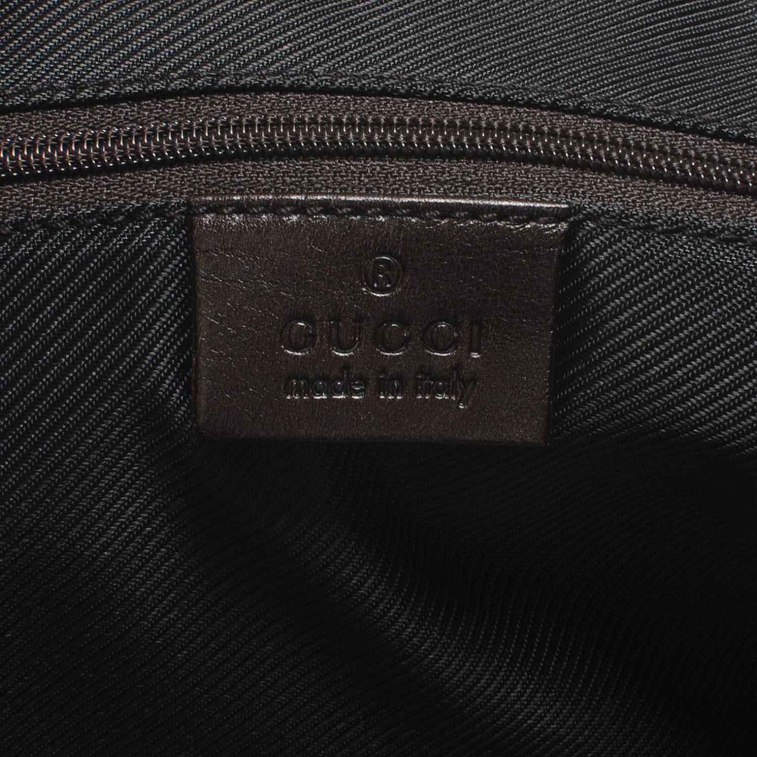 Gucci Canvas Bamboo Horsebit Print Tote Brown 6 of 7