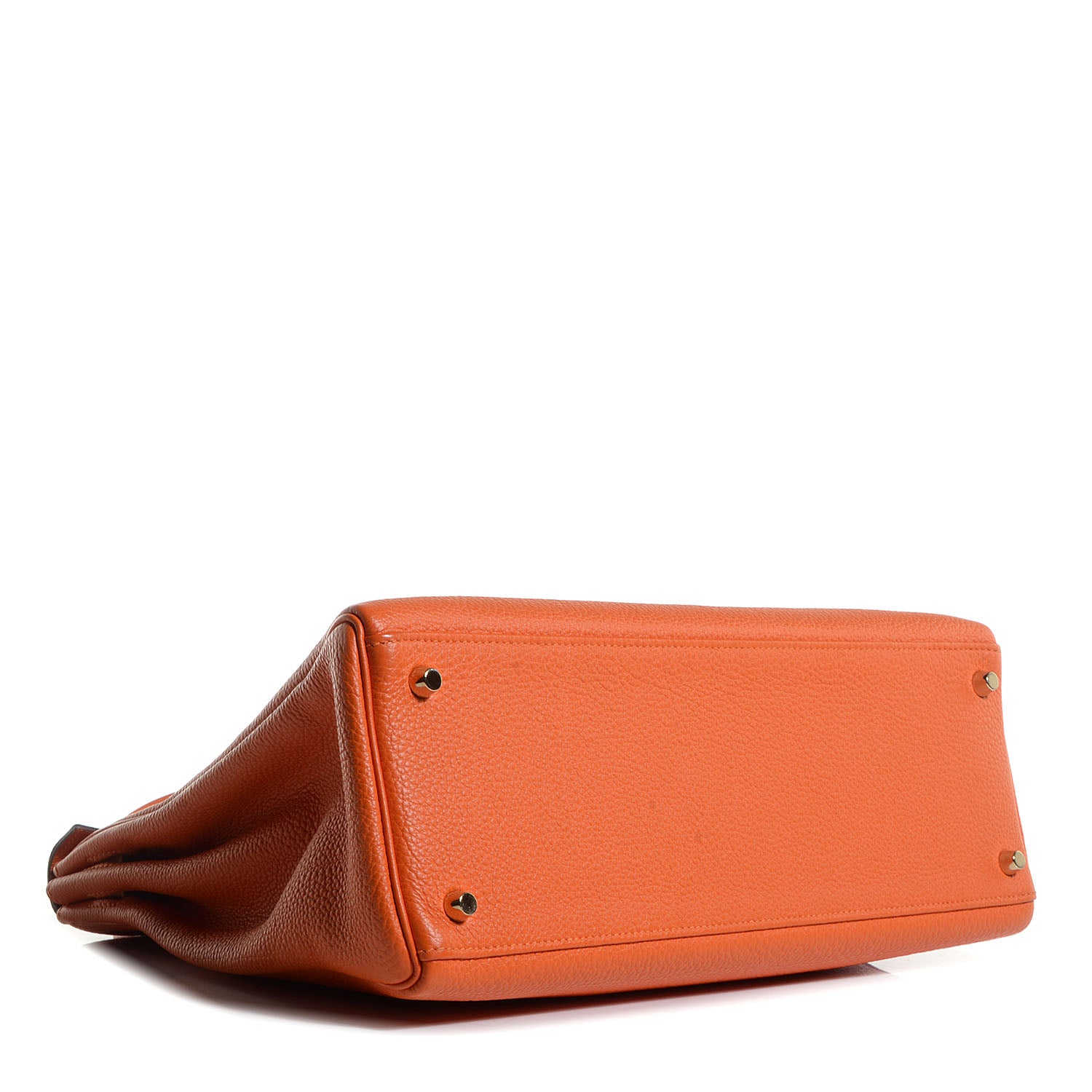 Hermes Togo Kelly Retourne 35 Orange 4 of 22