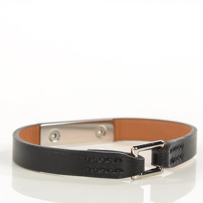 Hermes Chamonix Micro Kelly Single Tour Bracelet M Black 3 of 8