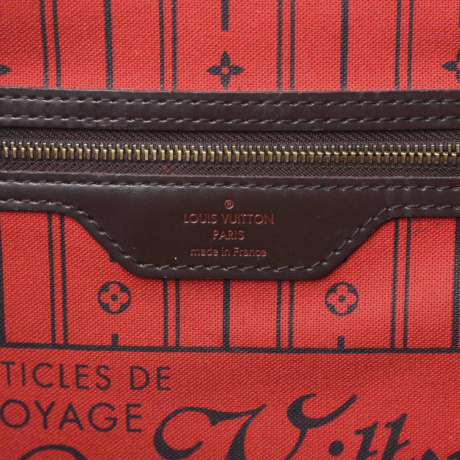 Louis Vuitton Damier Ebene Neverfull MM 5 of 15