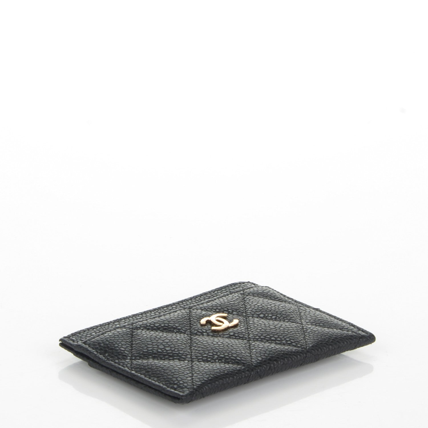 Chanel Caviar Quilted Card Holder Black 4 of 8