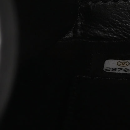 Chanel Caviar Quilted Small CC Filigree Vanity Case Beige Black 7 of 10