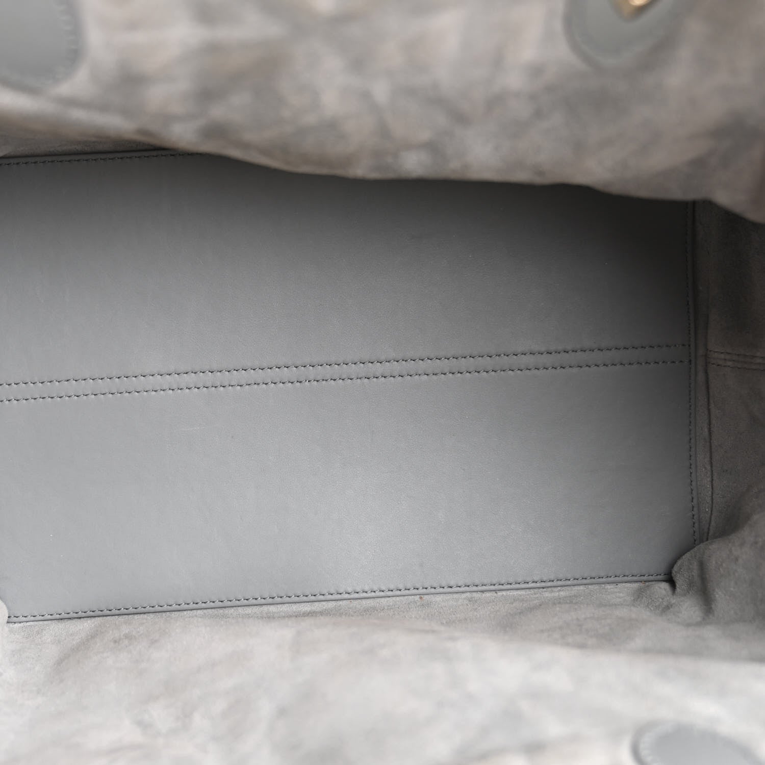 Christian Dior Calfskin Macrocannage Medium Toujours Grey 6 of 14
