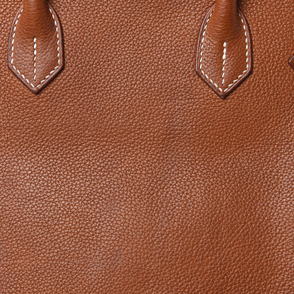Hermes Natural Barenia Faubourg Birkin 30 Fauve 32 of 34