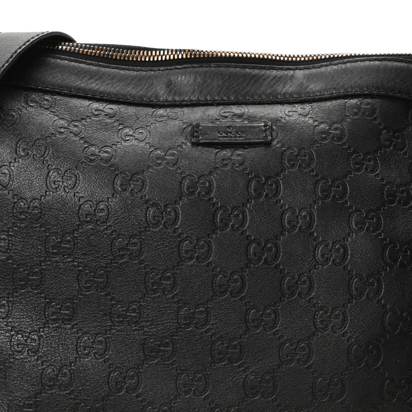 Guccissima GG Messenger Bag Black