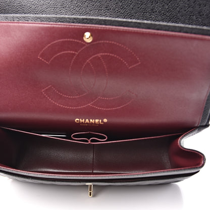 Chanel Caviar Quilted Jumbo Double Flap Black 4 of 9