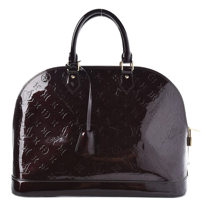Louis Vuitton Vernis Alma MM Amarante 1 of 14