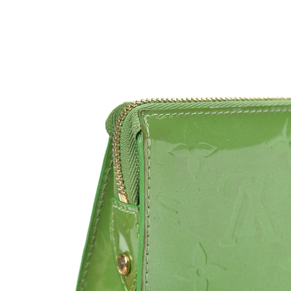 Louis Vuitton Vernis Trousse Cosmetic Pouch Vert Tonic 8 of 11