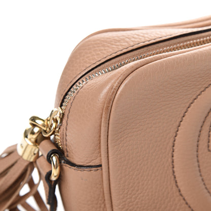 Gucci Pebbled Calfskin Small Soho Disco Bag Rose Beige 15 of 18