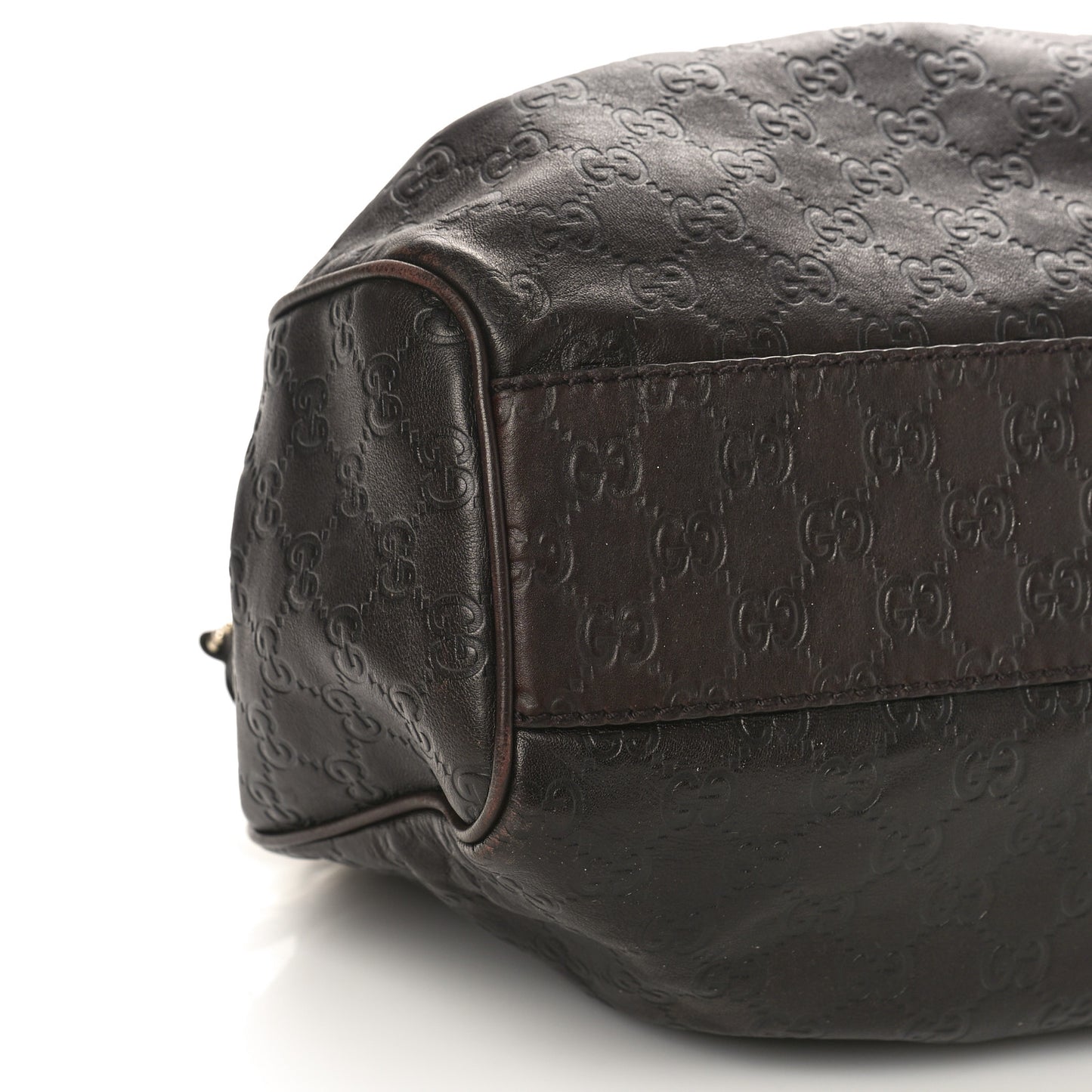 Guccissima Medium Sukey Tote Brown