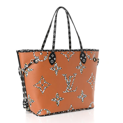 Louis Vuitton Monogram Giant Jungle Neverfull MM Black 4 of 10