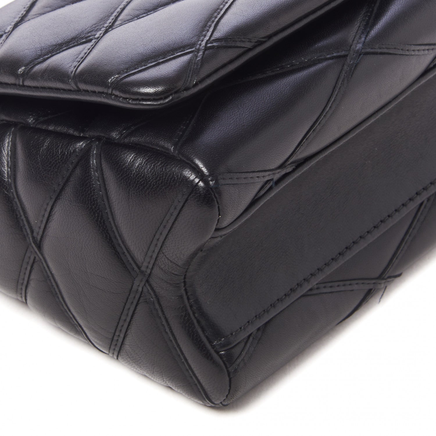 Louis Vuitton Lambskin Malletage GO-14 PM Black 5 of 8