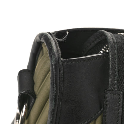 Balenciaga Ribbed Neoprene Classic Silver Hardware City Khaki Black 11 of 11