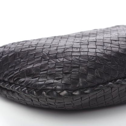 Bottega Veneta Nappa Intrecciato Embossed Medium Veneta Hobo Black 5 of 11