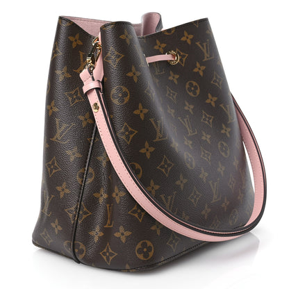 Louis Vuitton Monogram Neonoe MM Rose Poudre 3 of 9
