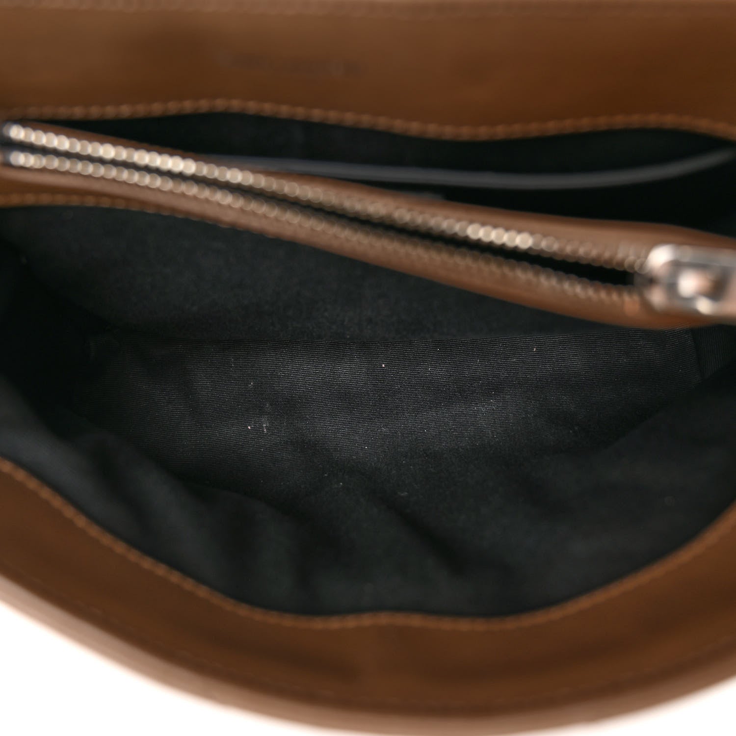 Saint Laurent Calfskin Y Quilted Monogram Small Loulou Chain Satchel Dark Beige 5 of 10