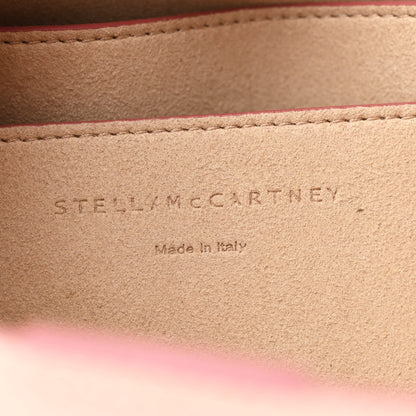 Stella McCartney Grainy Alter Mat Perforated Logo Mini Crossbody Rose Pink 6 of 12