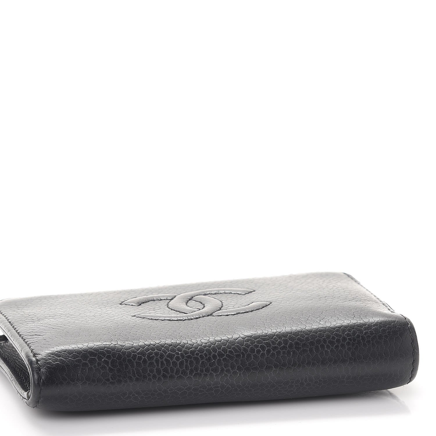 Chanel Caviar Timeless CC Coin Purse Case Black 10 of 11