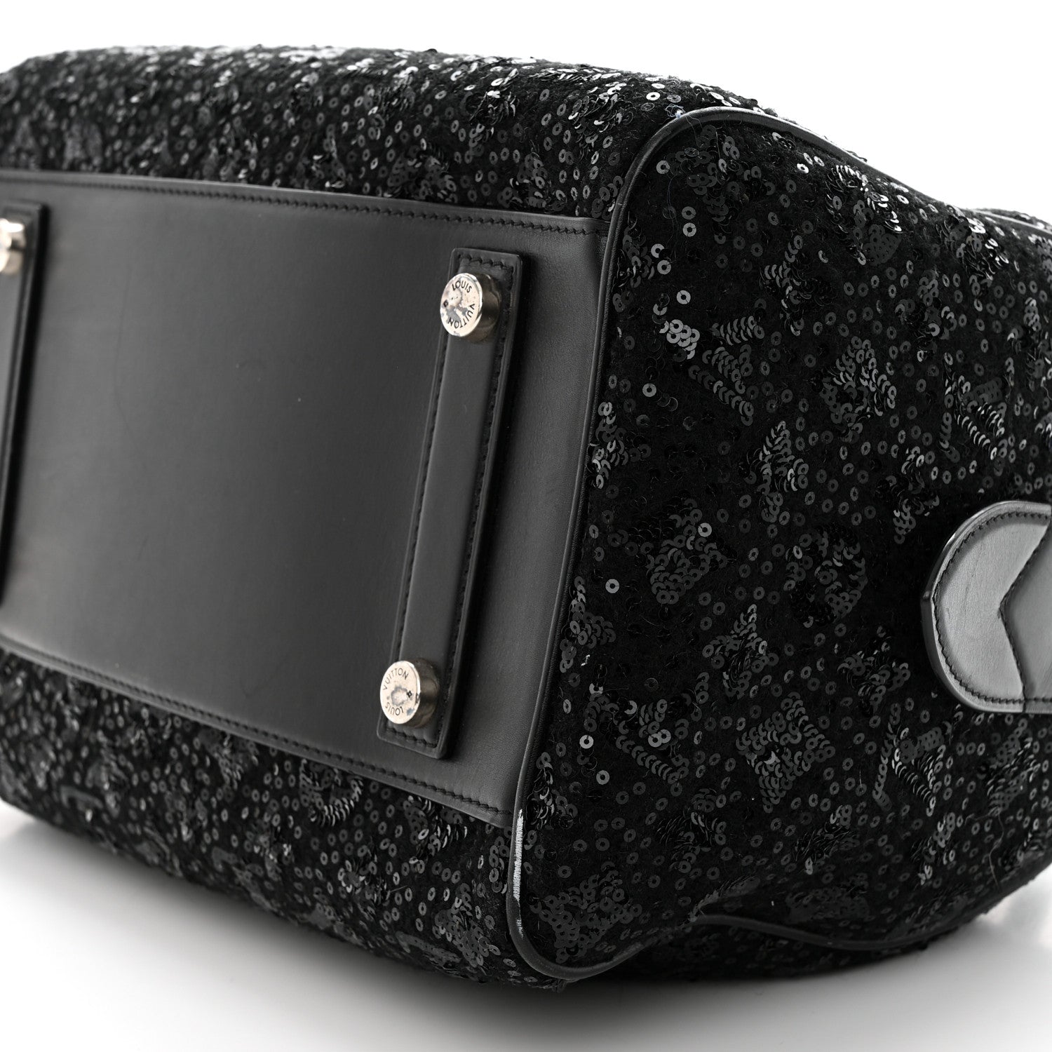 Louis Vuitton Sequin Monogram Sunshine Express Speedy Black 11 of 15