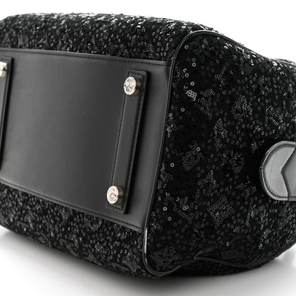 Louis Vuitton Sequin Monogram Sunshine Express Speedy Black 11 of 15