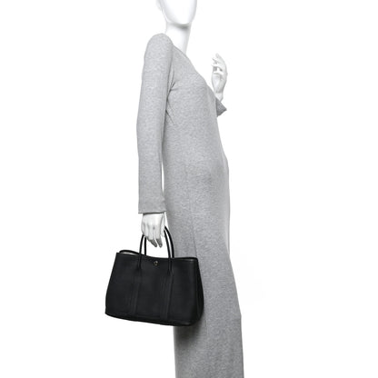 Hermes Negonda Garden Party 30 TPM Black 2 of 10