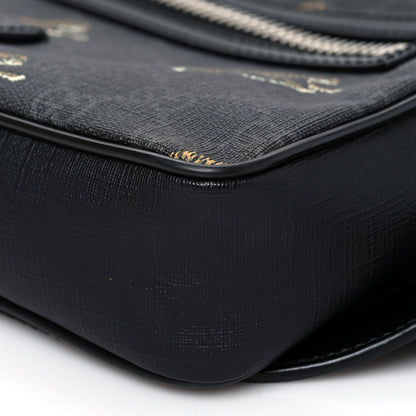 Gucci Soft GG Supreme Monogram Tigers Belt Bag Black Multicolor 9 of 9