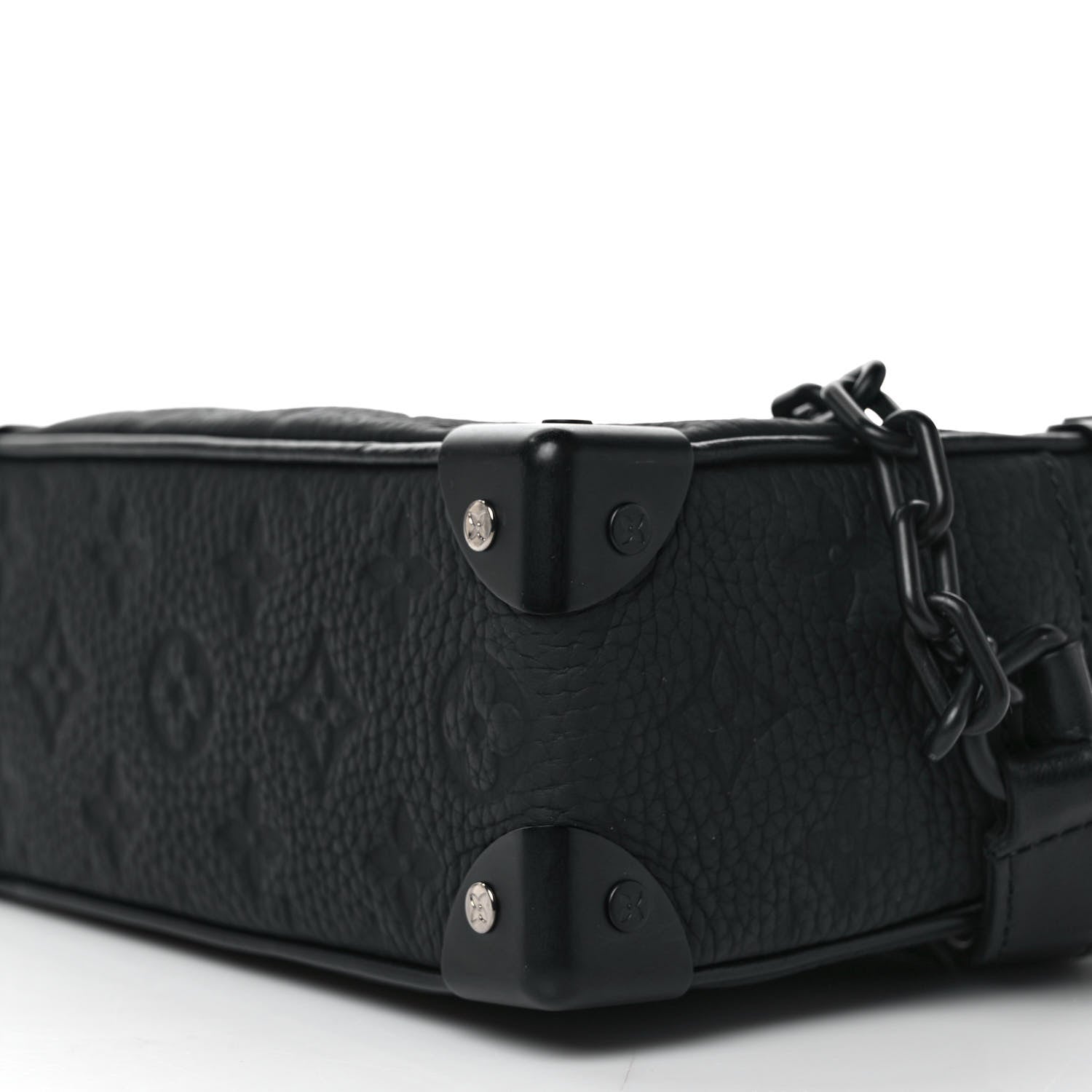Louis Vuitton Taurillon Monogram Mini Soft Trunk Black 8 of 8