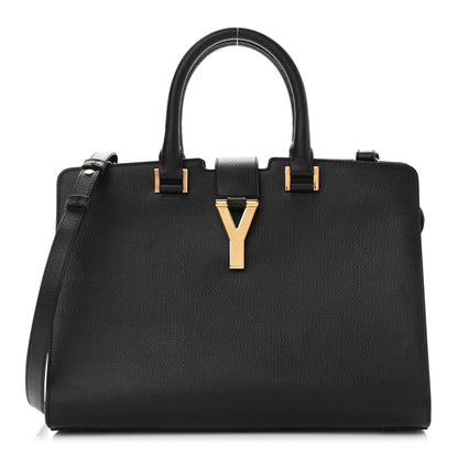 Saint Laurent Textured Calfskin Small Classic Y Cabas Black 1 of 11