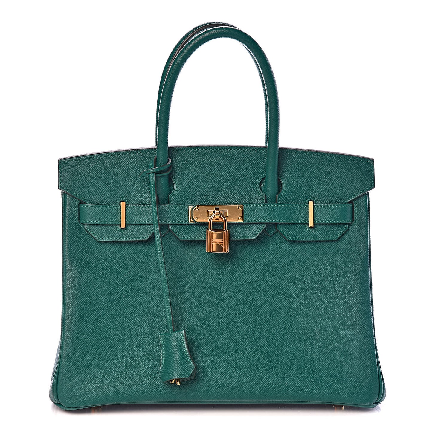 Epsom Birkin 30 Malachite