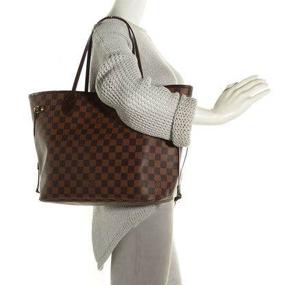 Louis Vuitton Damier Ebene Neverfull MM 2 of 8