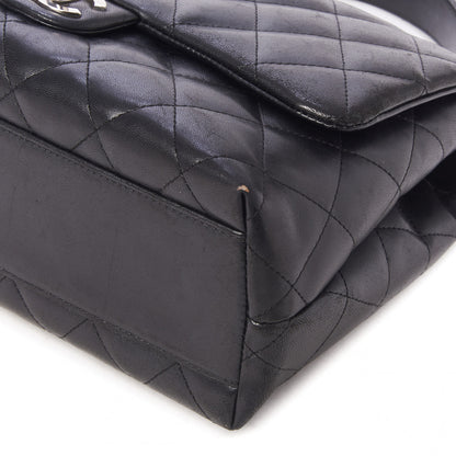 Chanel Lambskin Quilted Medium Kelly Flap Bag Black 5 of 10