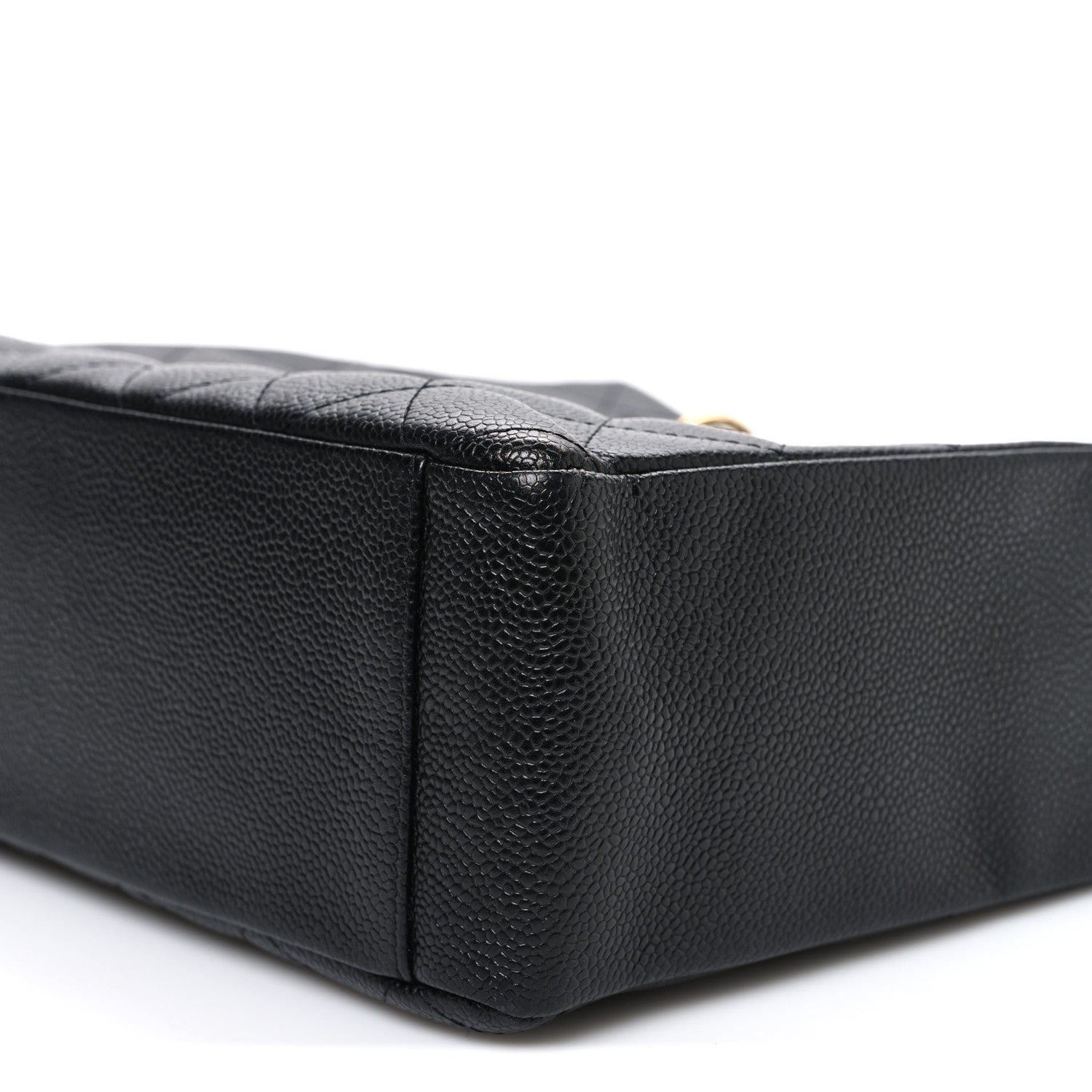 Chanel Caviar Quilted Petit Shopping Tote PST Black 10 of 11