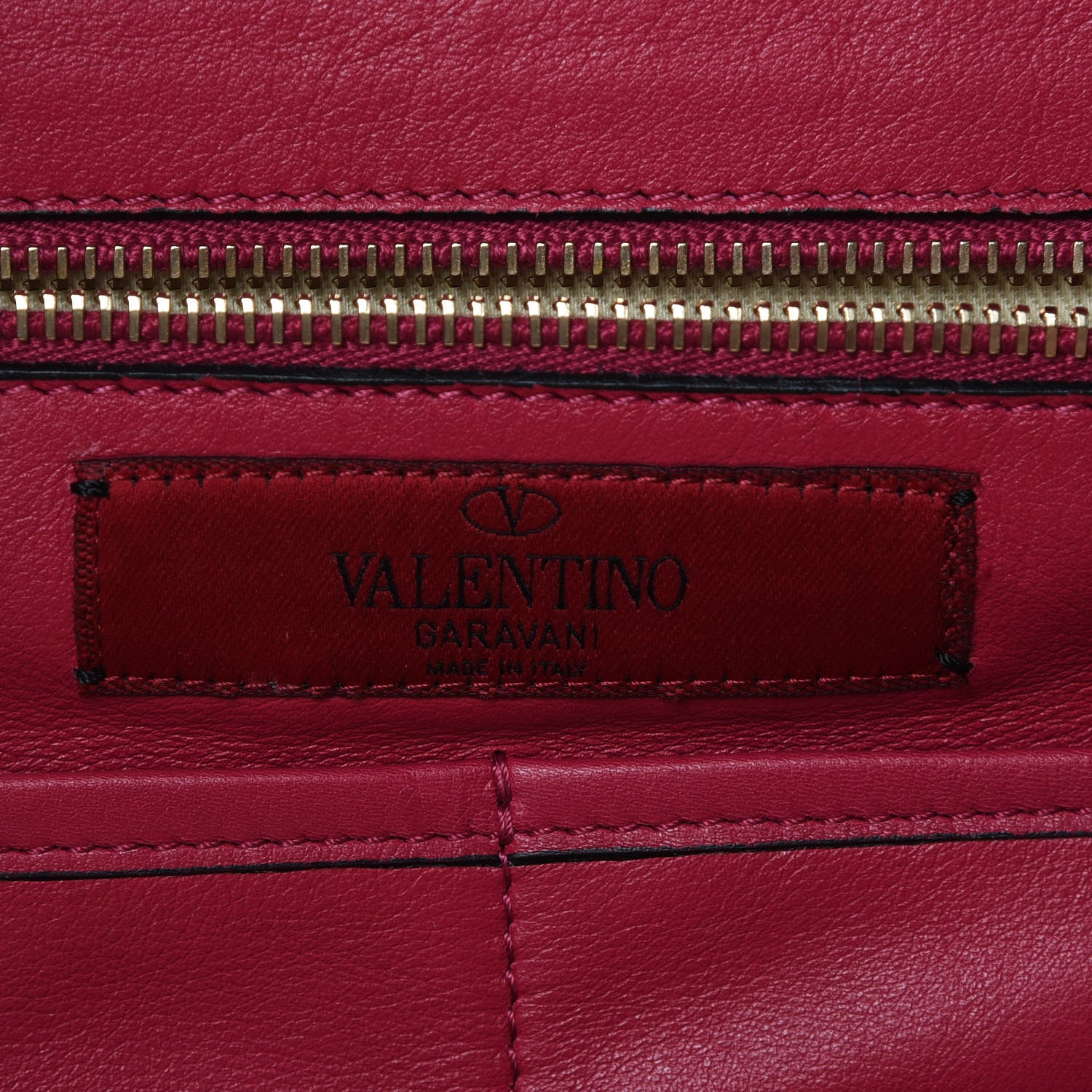 Valentino Garavani Vitello Medium Rockstud Tote Cyclamin 9 of 14