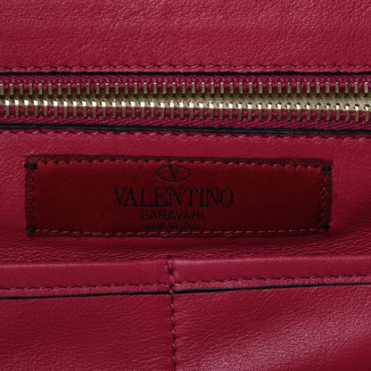 Valentino Garavani Vitello Medium Rockstud Tote Cyclamin 9 of 14