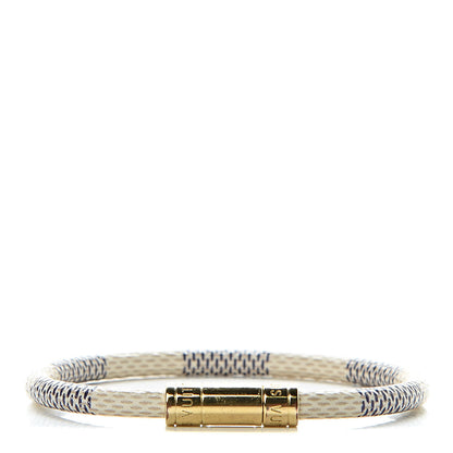Louis Vuitton Damier Azur Keep It Bracelet 19 1 of 5