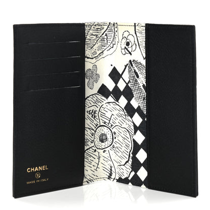 Chanel Goatskin Passport Holder Black 5 of 9