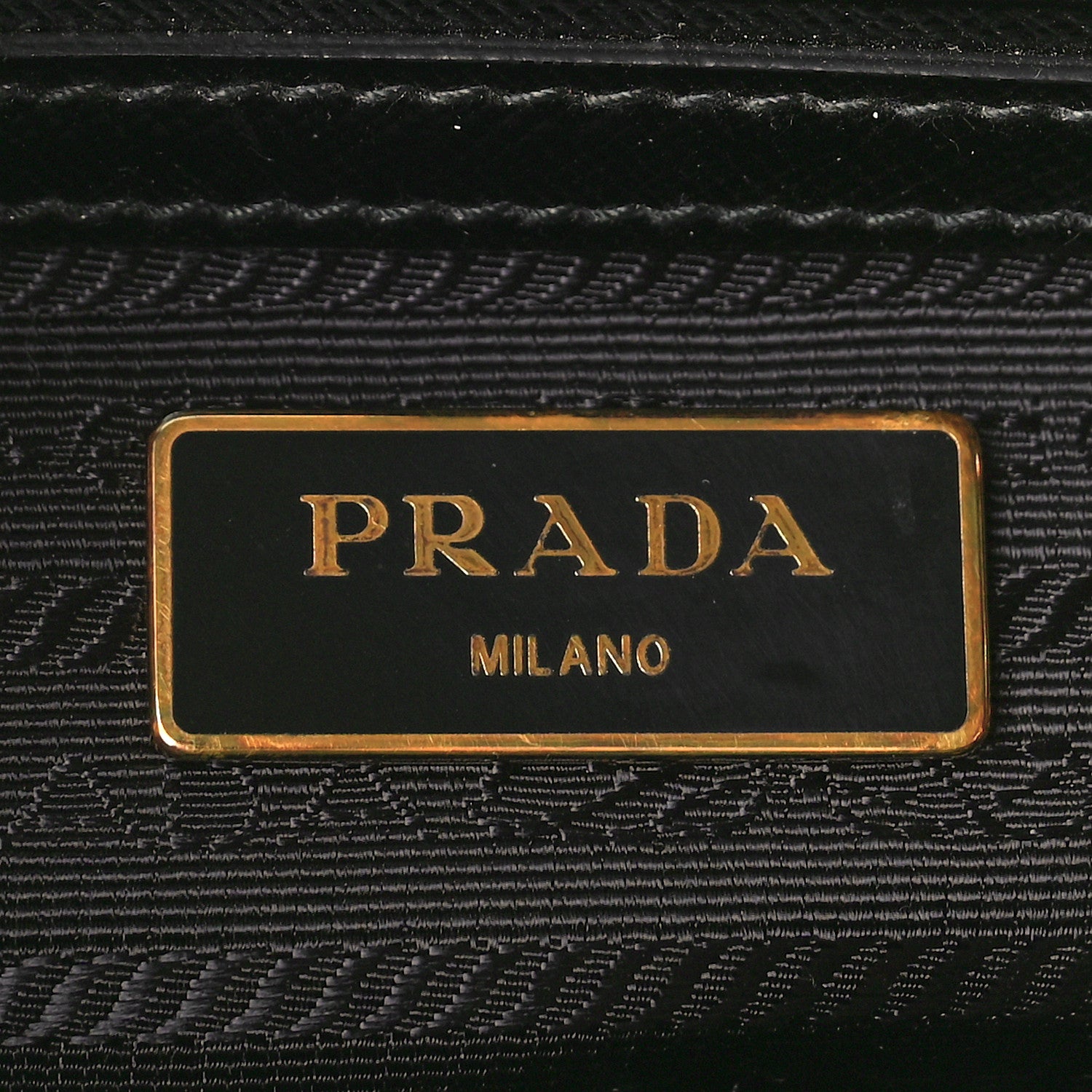 Prada Saffiano Vernice Small Galleria Double Zip Tote Black Rosso 6 of 9