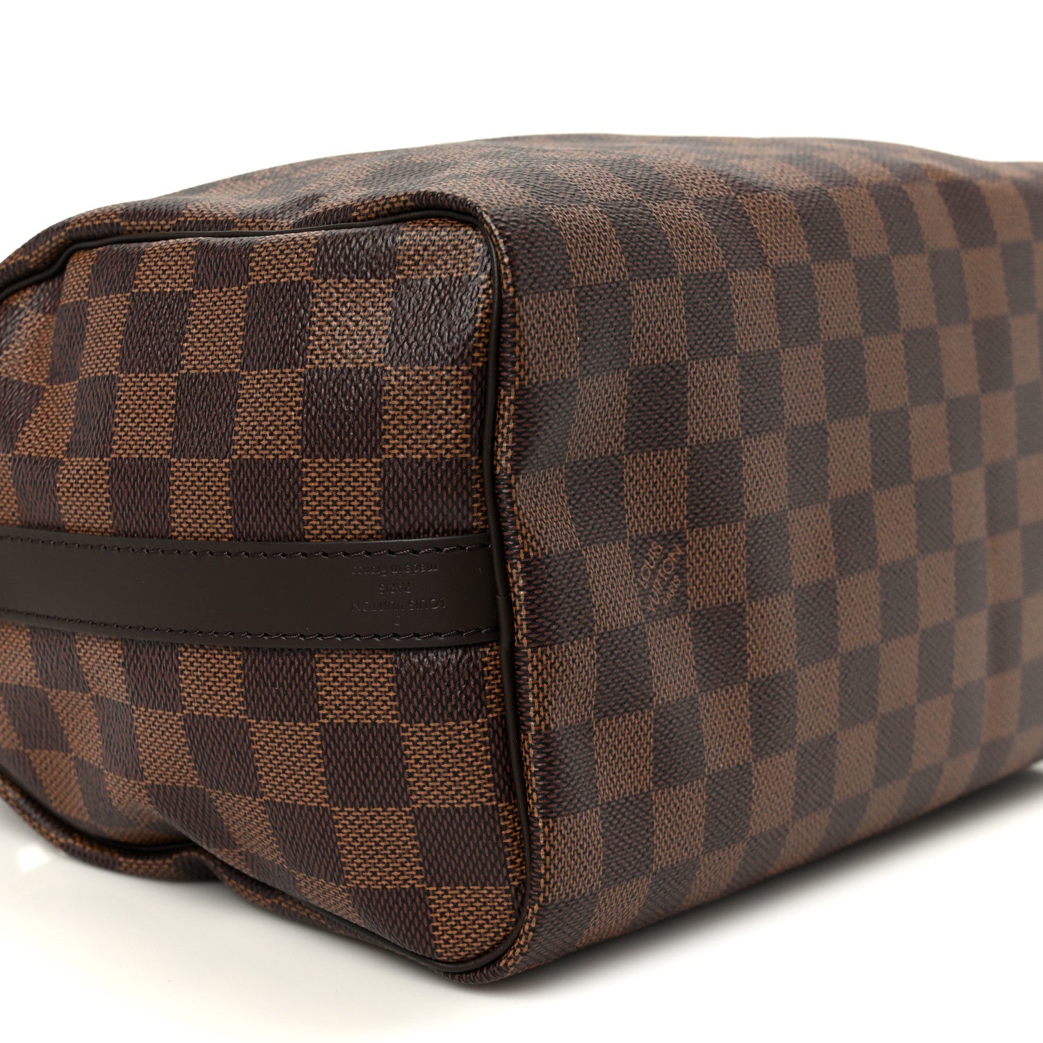 Louis Vuitton Damier Ebene Speedy Bandouliere 25 9 of 10