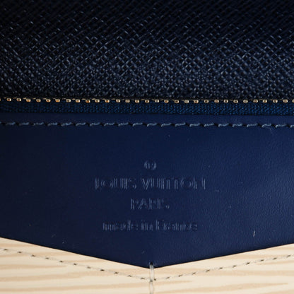 Louis Vuitton Epi Flore Wallet Indigo Ivory 5 of 7